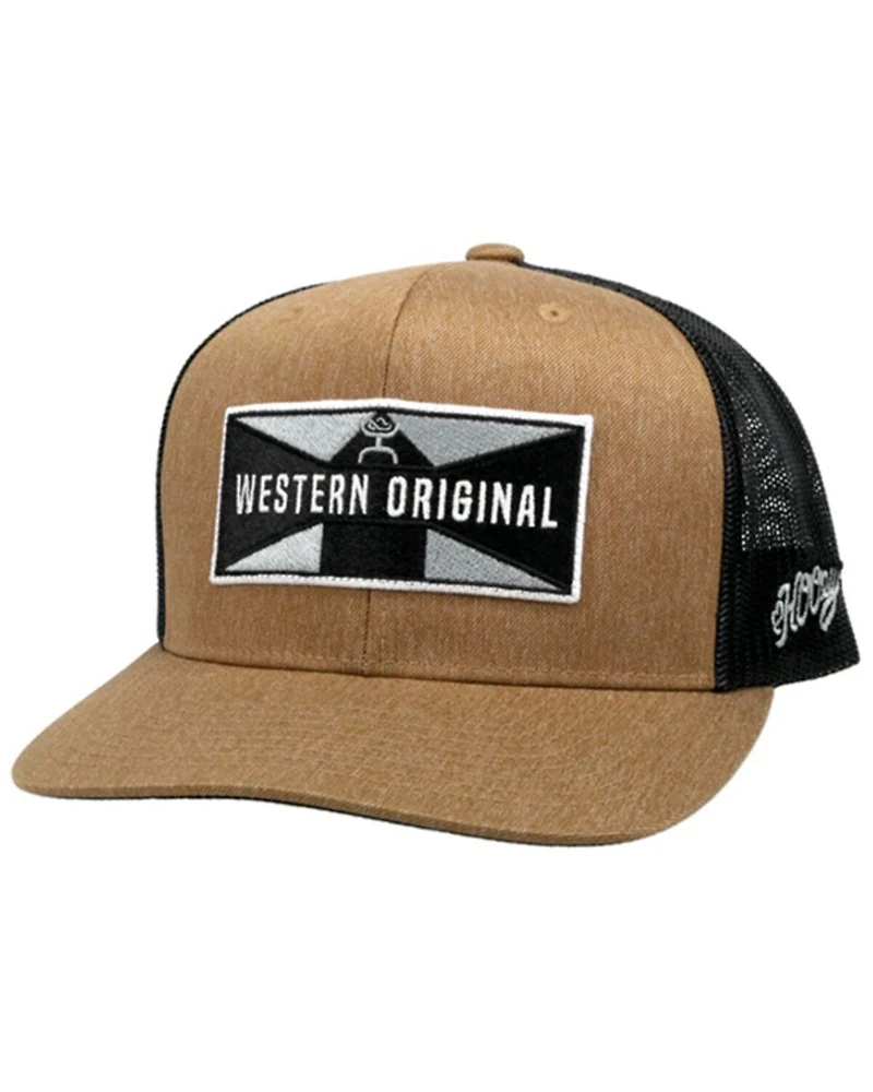 Hooey Men's Holley Embroidered Patch Trucker Cap