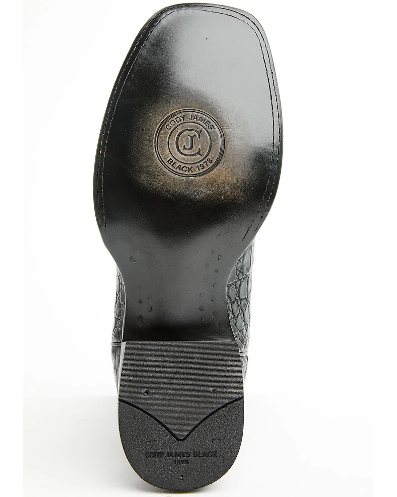 Cody James Black 1978® Men's The Hayward Exotic Caiman Western Boots - Broad Square Toe