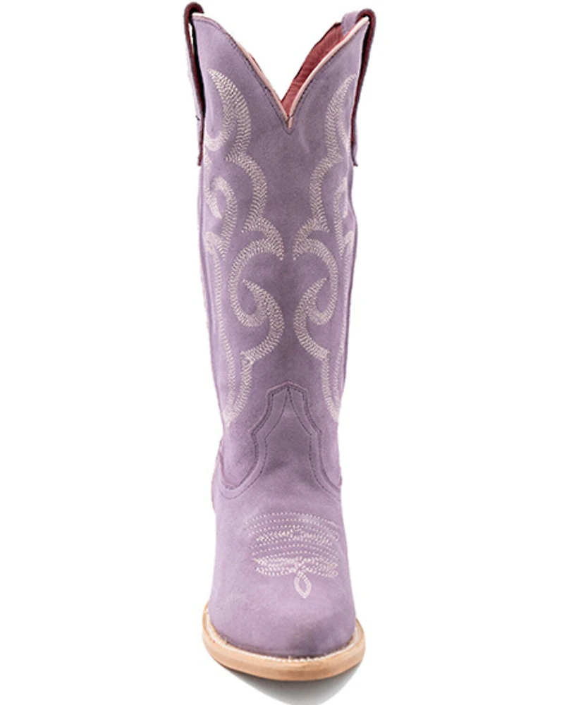 Ferrini Women's Quinn Roughout Western Boots - Round Toe