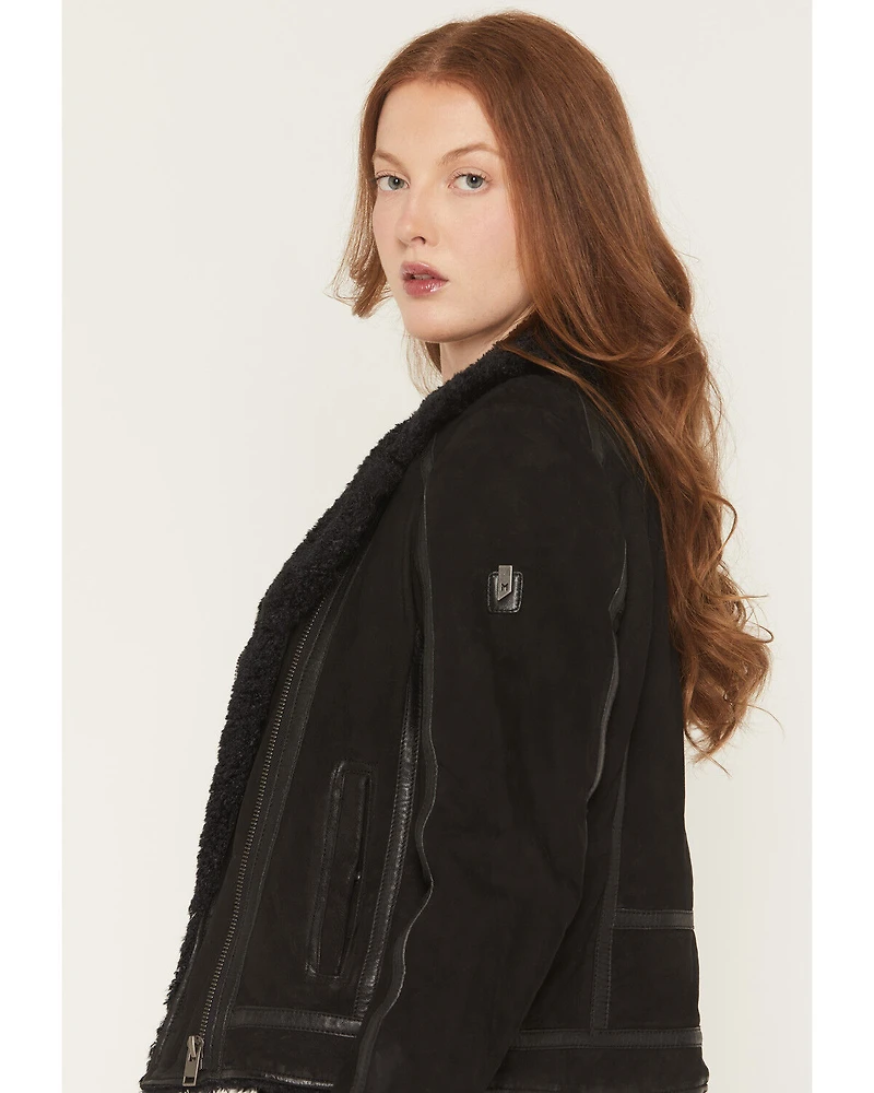 Mauritius Leather Women's RIla Moto Jacket