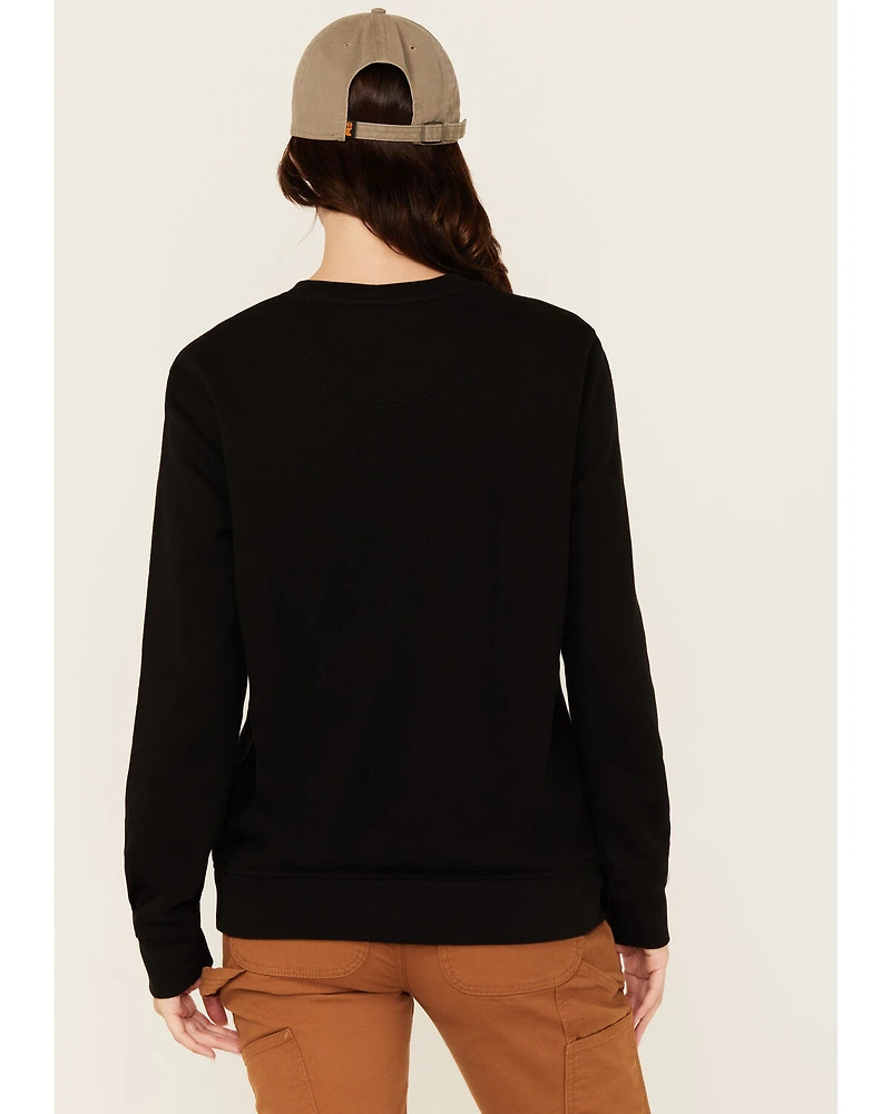 Carhartt Women's Relaxed Fit Midweight French Terry Crewneck Sweatshirt