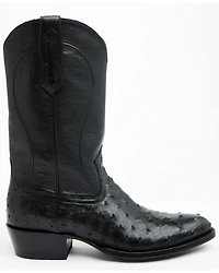 Cody James Black 1978® Men's Chapman Exotic Full-Quill Ostrich Western Boots - Round Toe