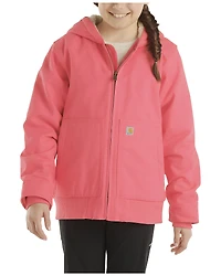 Carhartt Little Girls' Insulated Hooded Active Jacket