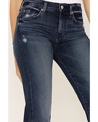 7 For All Mankind Women's Dojo Trouser Flare Jeans