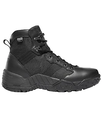 Danner Men's Black Scorch Side Zip 6" Boots - Round Toe