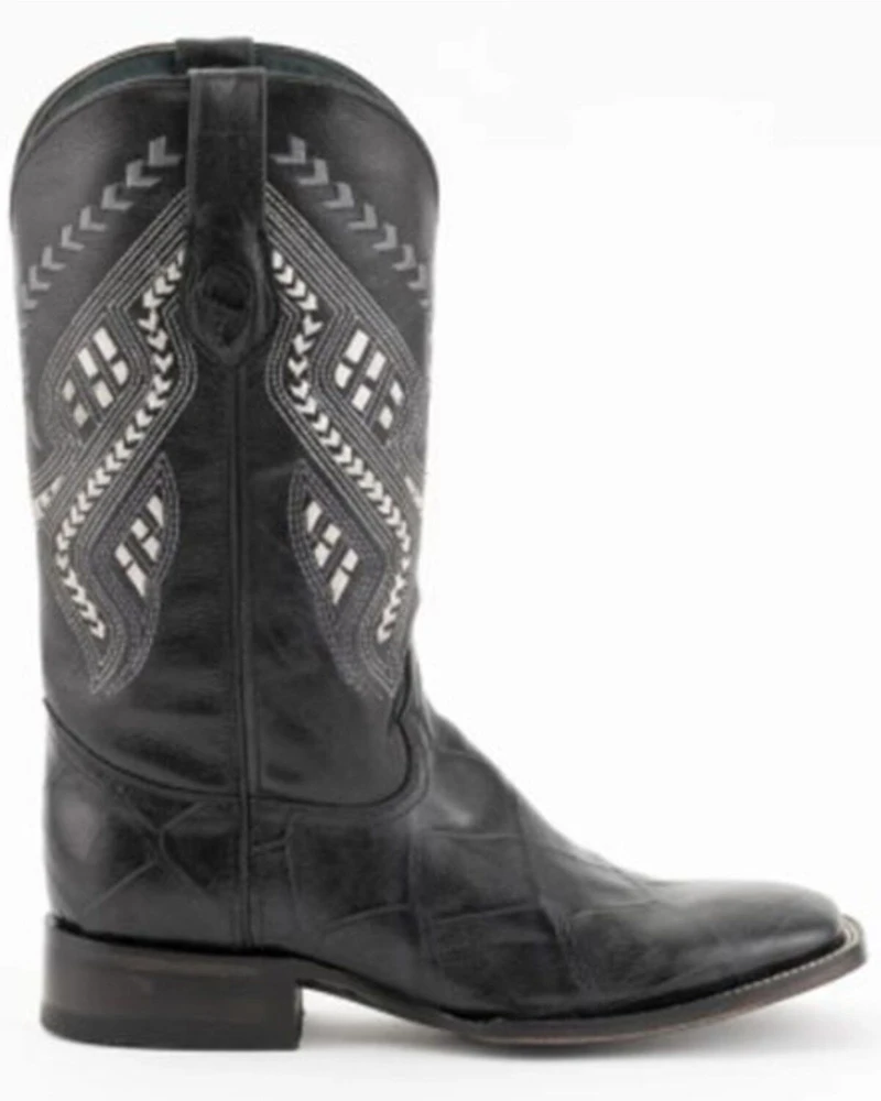 Ferrini Men's Jeese Alligator Print Western Boots - Broad Square Toe