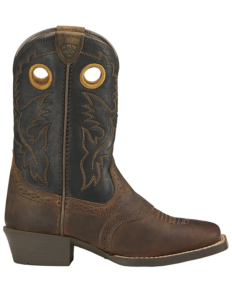 Ariat Boys' Roughstock Western Boots - Square Toe