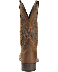 Ariat Men's VentTEK Ultra Quickdraw Western Performance Boots - Broad Square Toe