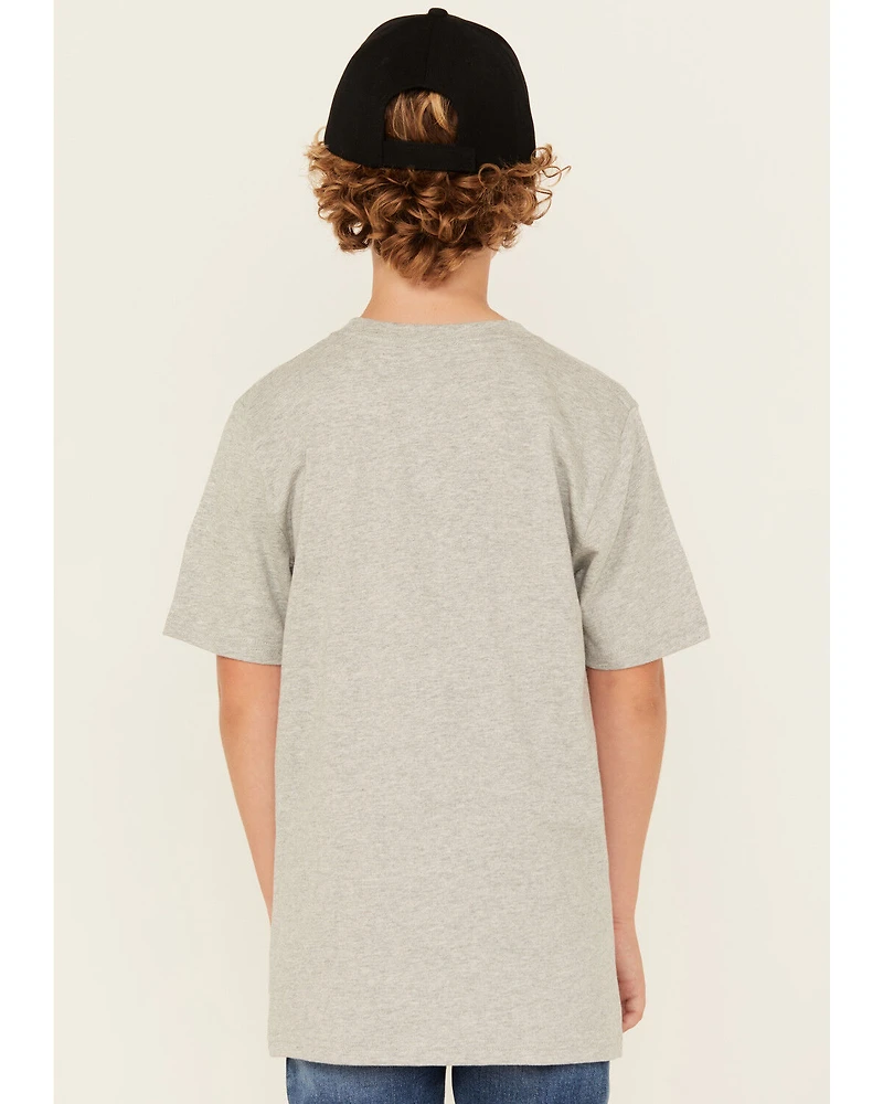 Carhartt Boys' Solid Short Sleeve Pocket T-Shirt