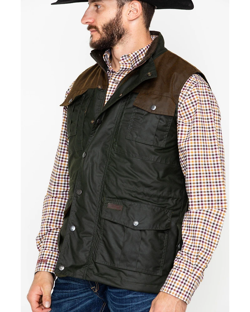 Outback Trading Co. Men's Brant Oil Dual Entry Vest