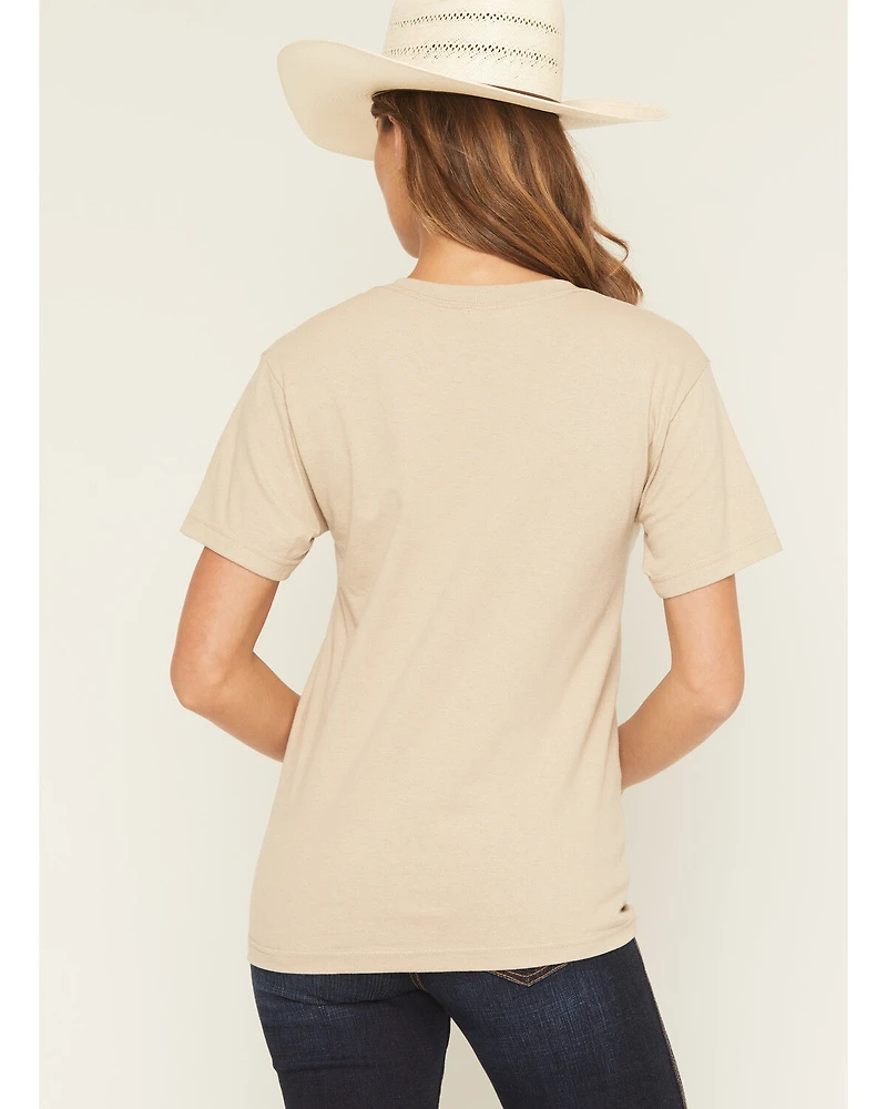 Kimes Ranch Women's Bronco Logo Short Sleeve Graphic Tee