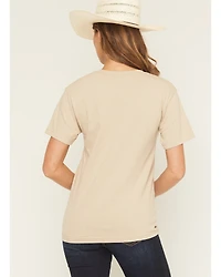 Kimes Ranch Women's Bronco Logo Short Sleeve Graphic Tee