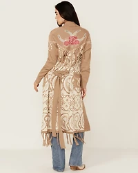 Panhandle Women's Paisley Rose Cardigan