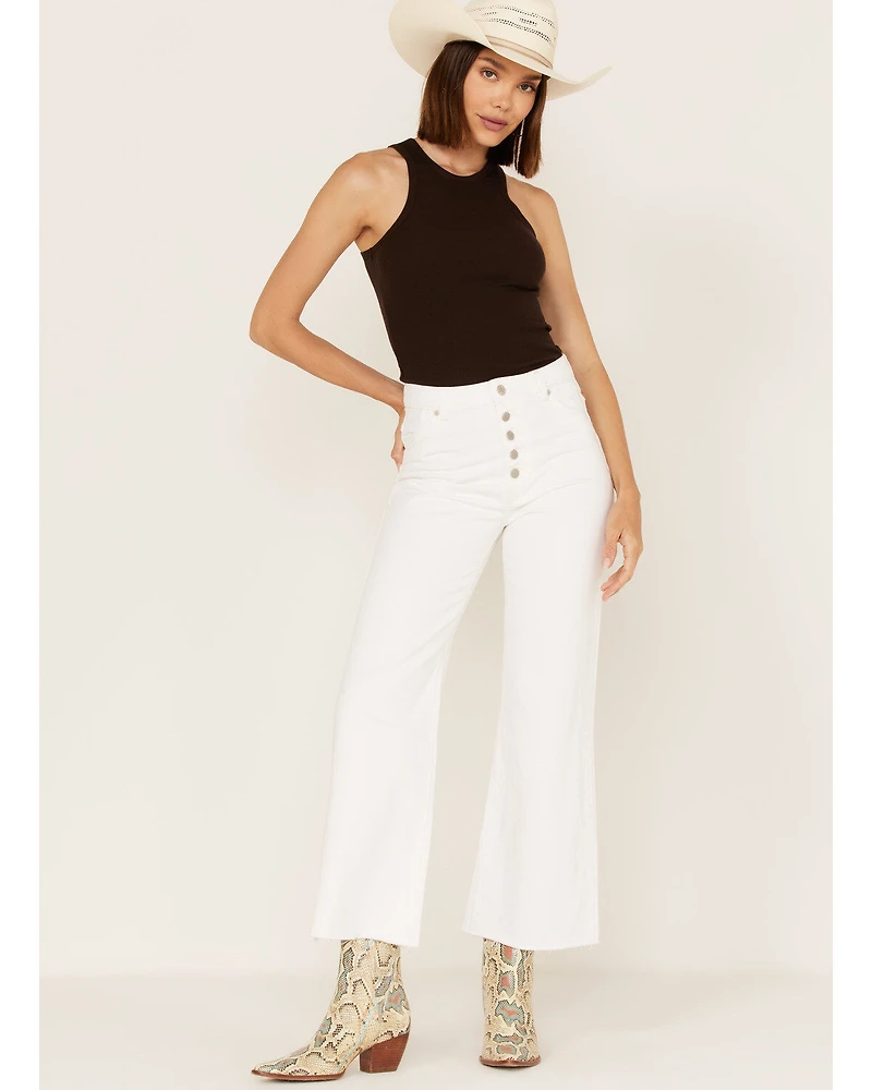 Rolla's Women's High Rise Eastcoast Cropped Flare Jeans