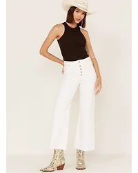 Rolla's Women's High Rise Eastcoast Cropped Flare Jeans