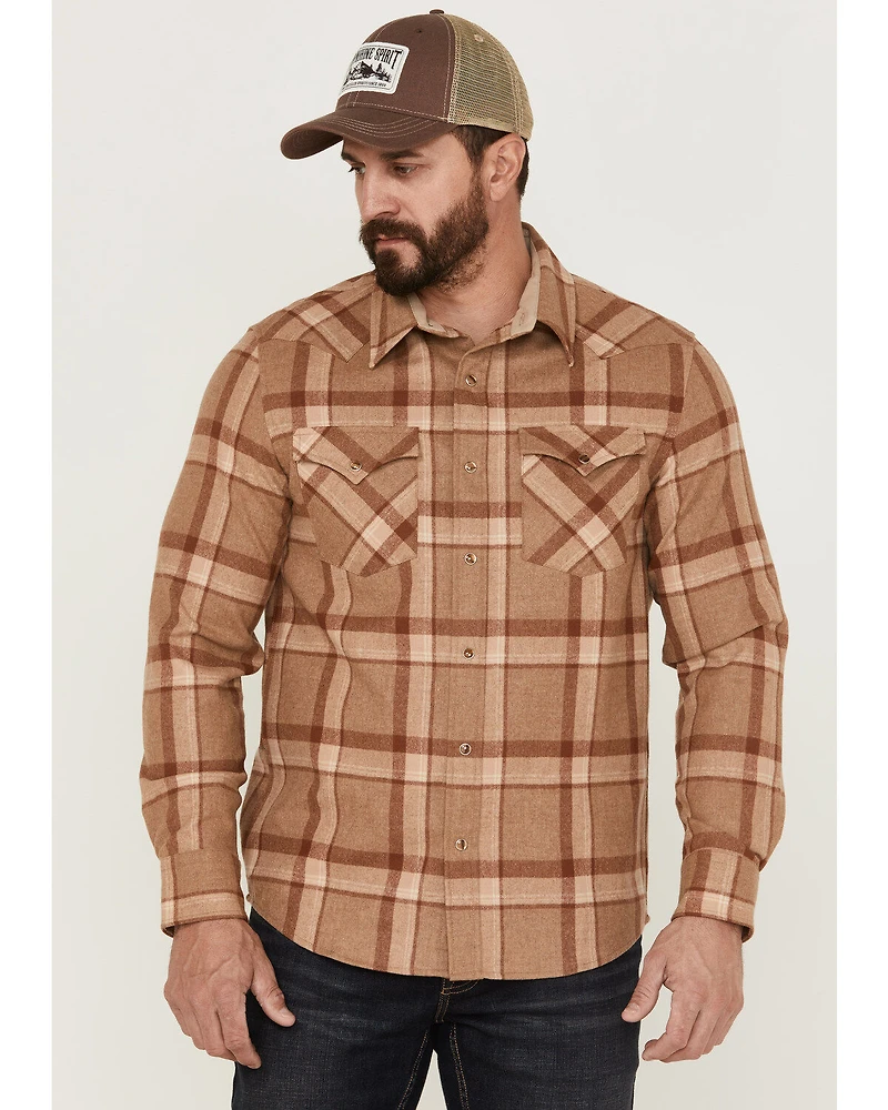 Pendleton Men's Canyon Plaid Pearl Snap Western Shirt