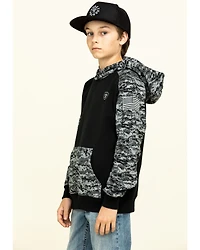 Ariat Boys' Digi Camo Patriot Hooded Sweatshirt