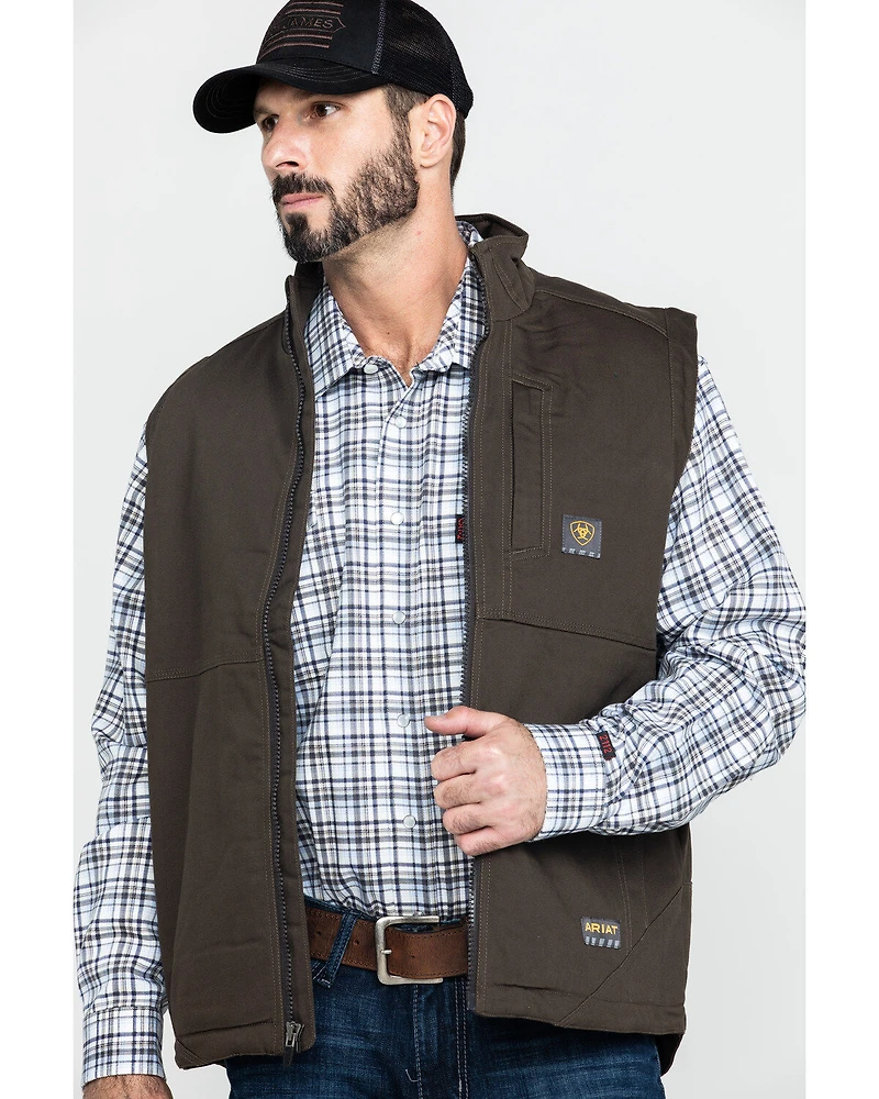 Ariat Men's Rebar Duracanvas Work Vest - Big & Tall
