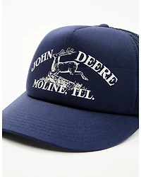 John Deere Men's Logo Print Ball Cap