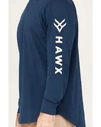 Hawx Men's Logo Graphic Work T-Shirt