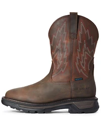 Ariat Men's Big Rig Waterproof Western Work Boots - Broad Square Toe