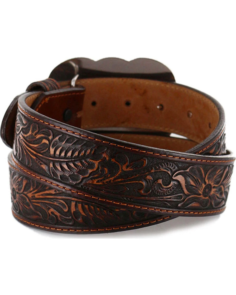 Tony Lama Women's Bandit Queen Leather Belt