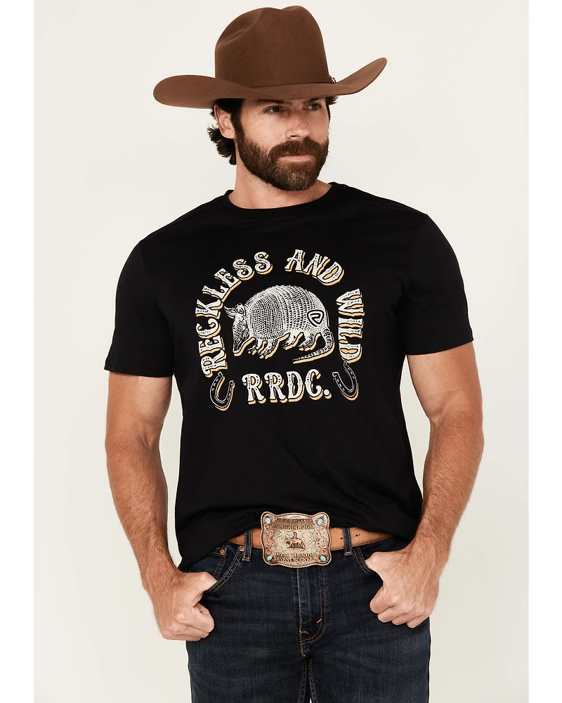 Rock & Roll Denim Men's Armadillo Short Sleeve Graphic T-Shirt