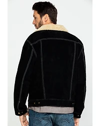 Scully Men's Boar Suede Jean Jacket