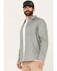 Brothers and Sons Men's Newkirk Plaid Print Long Sleeve Button-Down Western Performance Shirt