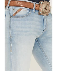Ariat Men's M7 Grizzly Light Wash Slim Straight Stretch Denim Jeans