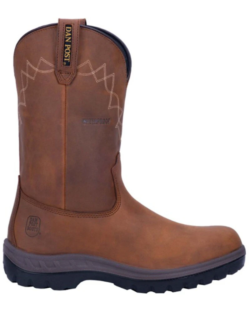 Dan Post Men's Cummins Waterproof Western Work Boots - Soft Toe