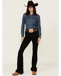 Kimes Ranch Women's Jennifer High Rise Stretch Trouser Jeans