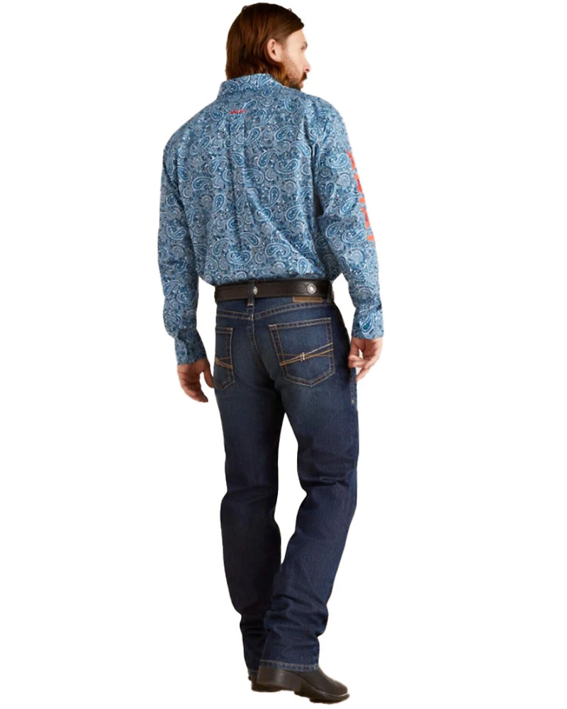 Ariat Men's M5 Dennis Dark Wash Stretch Straight Jeans