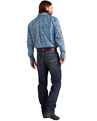 Ariat Men's M5 Dennis Dark Wash Stretch Straight Jeans