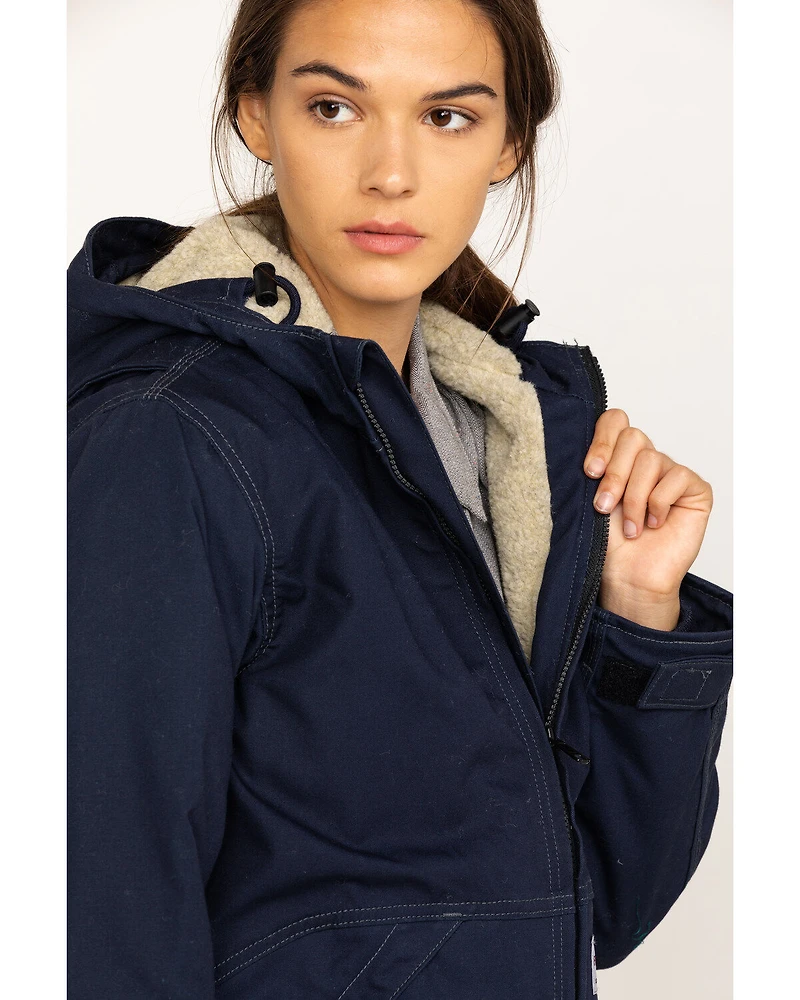 Carhartt Women's FR Full Swing Quick Duck Sherpa-Lined Jacket