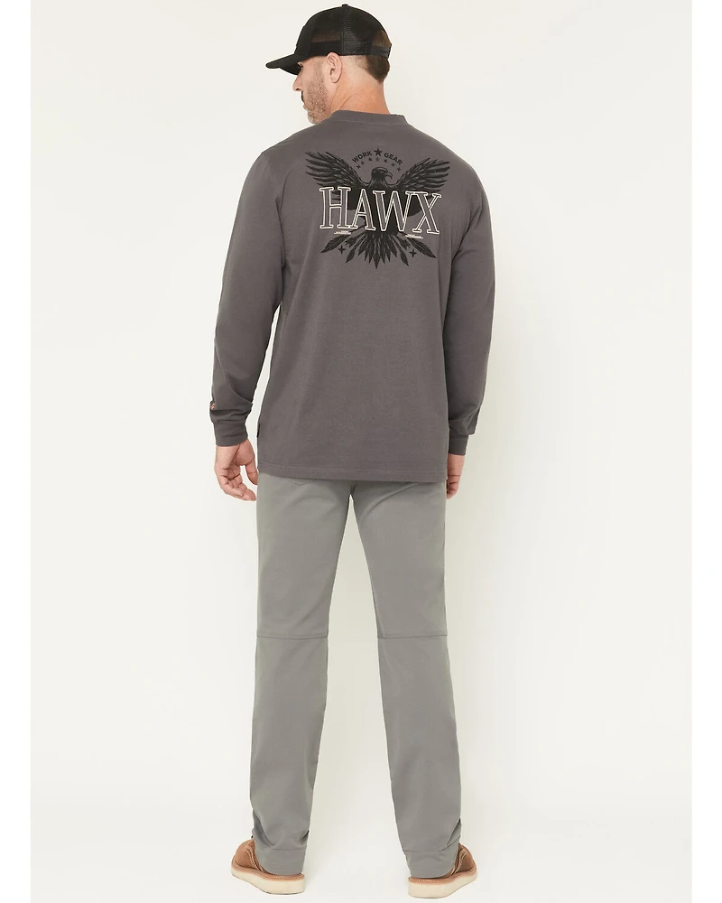 Hawx Men's Burr Double Weave Work Pants