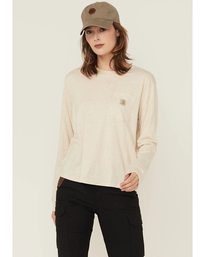 Carhartt Women's TENCEL™ Loose Fit Long Sleeve Pocket Shirt