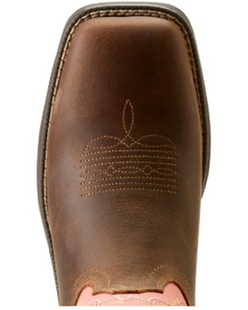 Ariat Women's Anthem Shortie Myra Performance Western Boots - Broad Square Toe