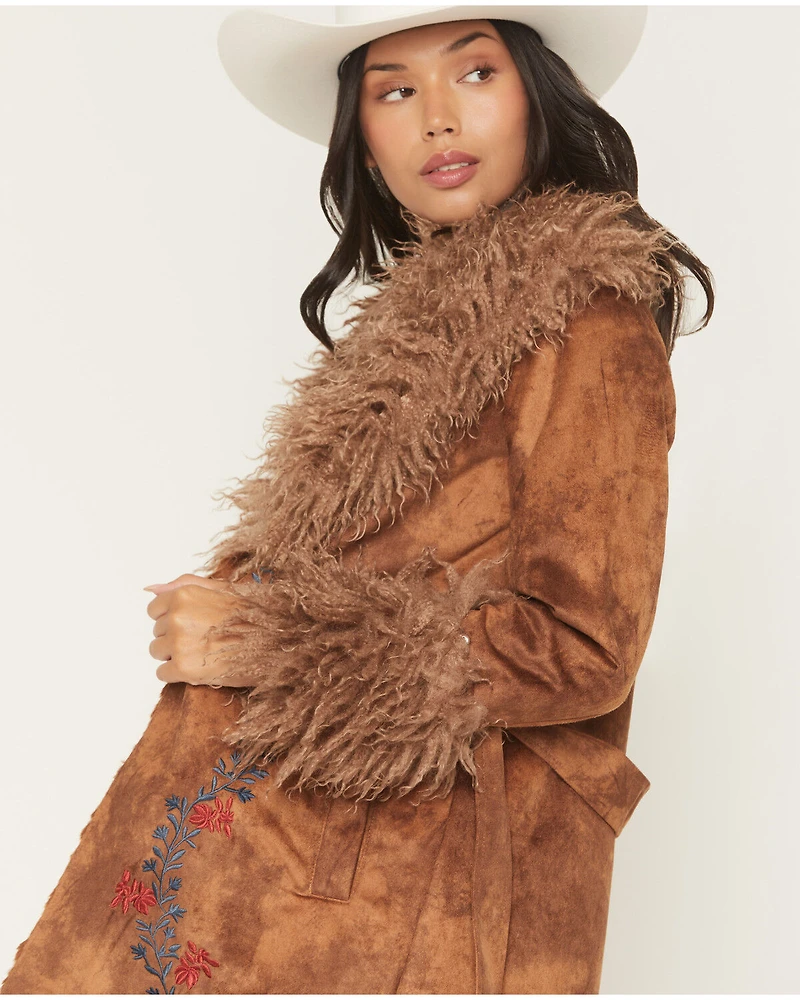 Tasha Polizzi Women's Arlie Faux Suede Jacket
