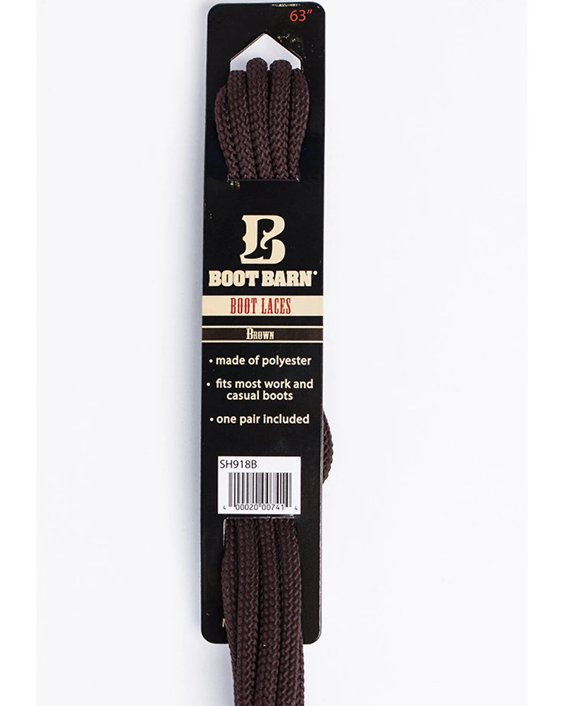 BB Ranch® 63" Brown Boot Laces