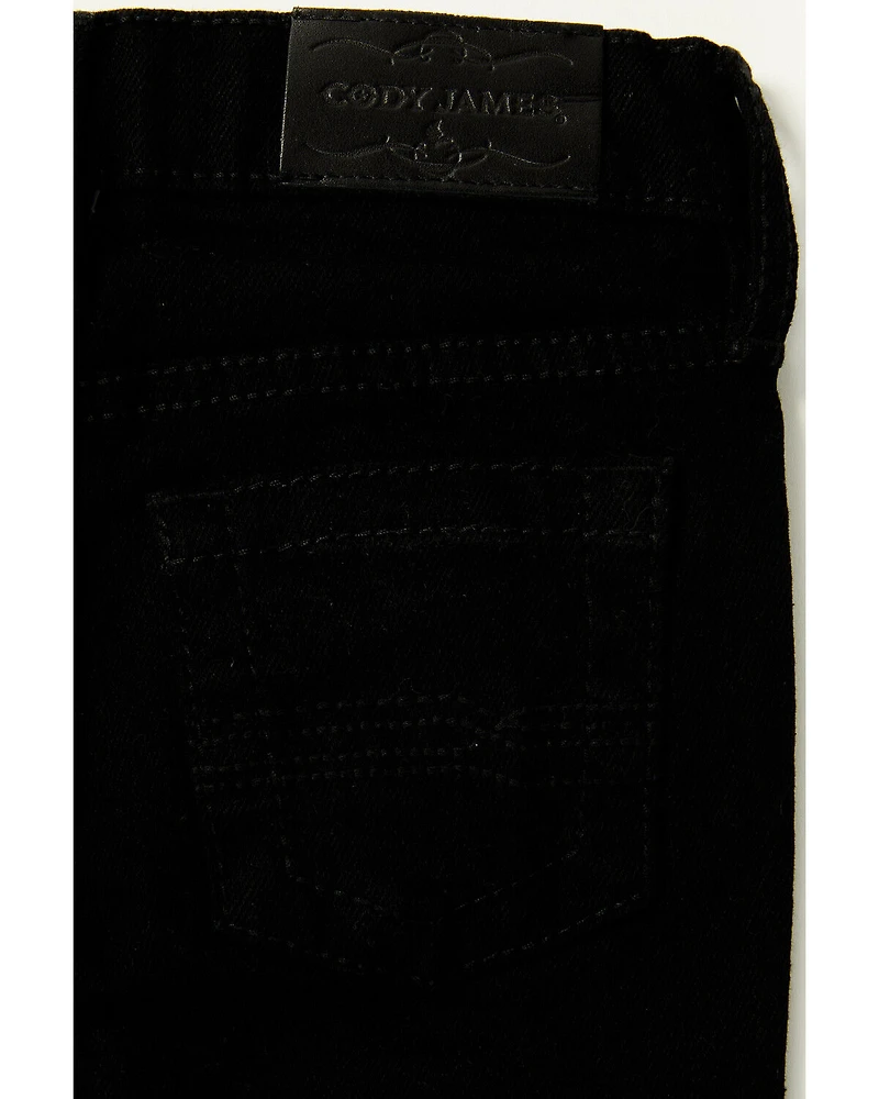 Cody James Toddler Boys' Night Rider Slim Bootcut Comfort Stretch Denim Jeans