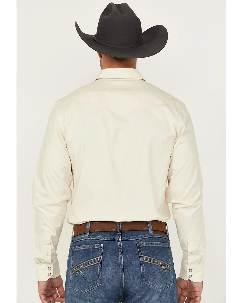 Kimes Ranch Men's Solid Blackout Long Sleeve Snap Stretch Western Shirt