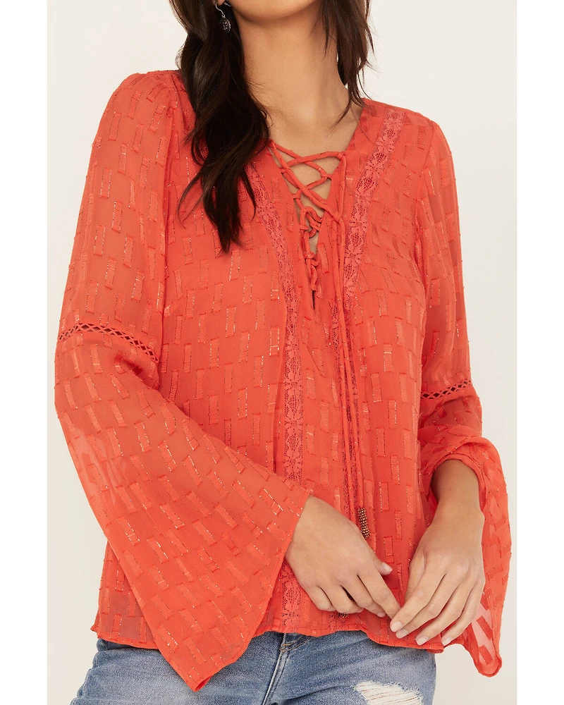 Idyllwind Women's Azelea Long Sleeve Top