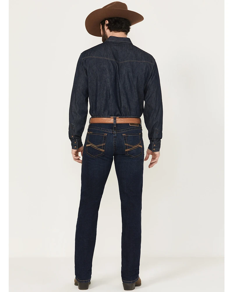 Ariat Men's M8 Dark Wash Slim Straight Stretch Denim Jeans