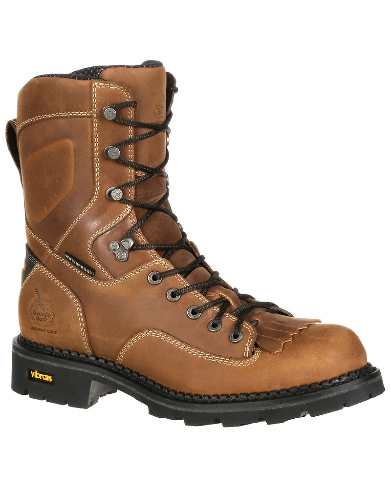 Georgia Boot Men's Comfort Core Waterproof Logger Boots - Composite Toe
