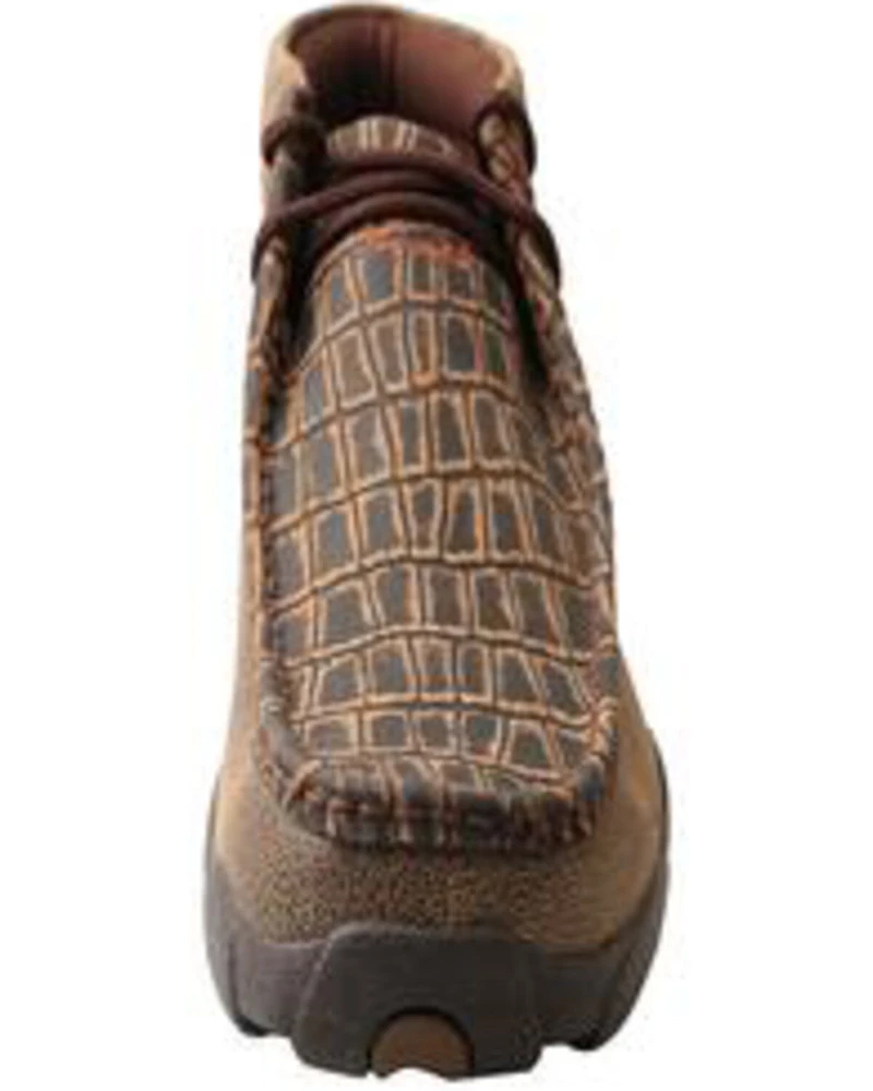 Twisted X Men's Work Chukka Driving Mocs - Alloy Toe