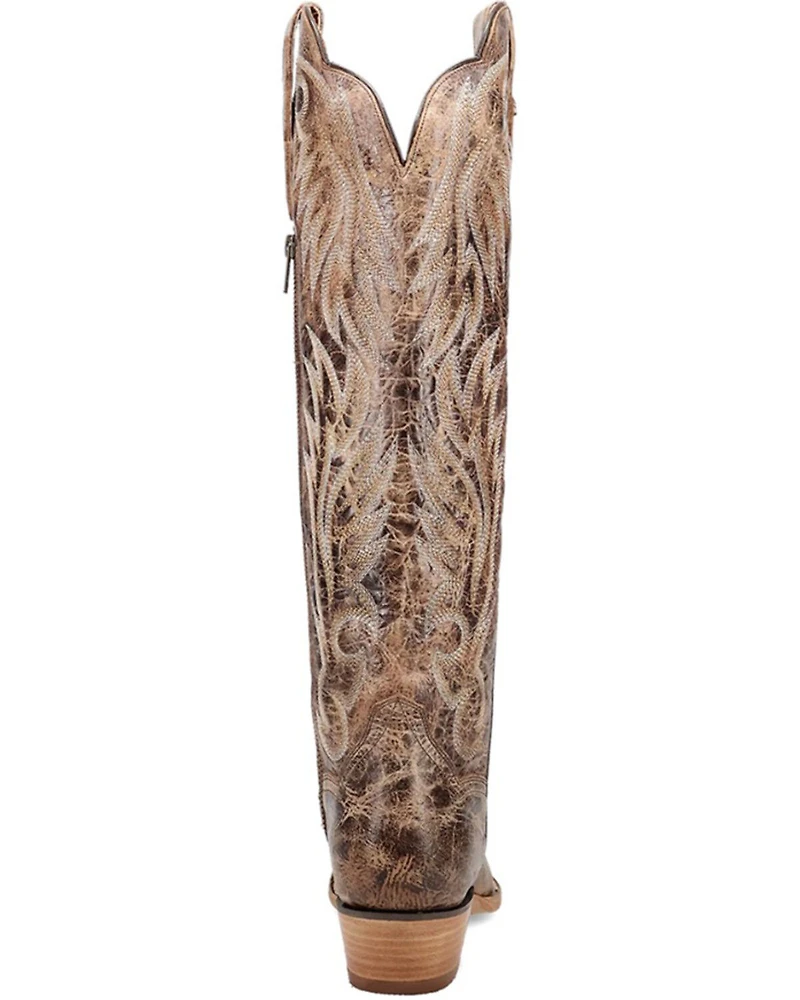 Dan Post Women's Rustic Ridge Tall Western Boots - Snip Toe