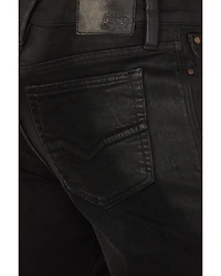 Moonshine Spirit Men's Venom Wash Decker Slim Straight Stretch Denim Jeans