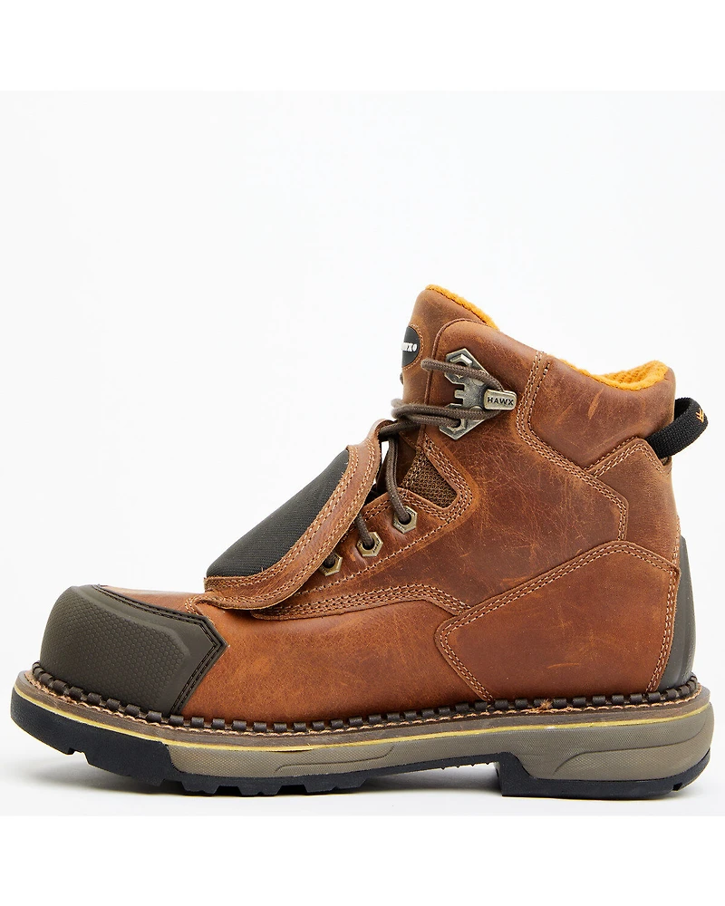 Hawx Men's Crew Chief External Met Guard Work Boots - Composite Toe