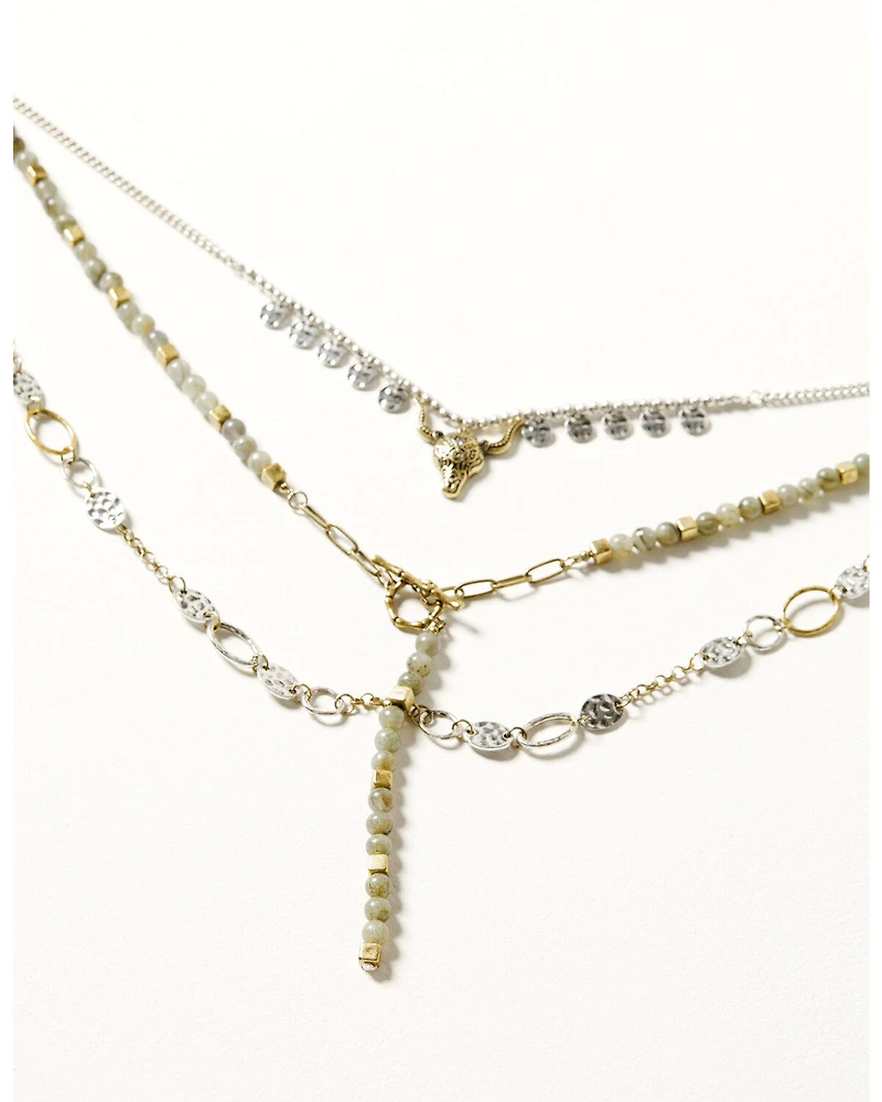 Shyanne Women's Sierra Winter Layered Necklace